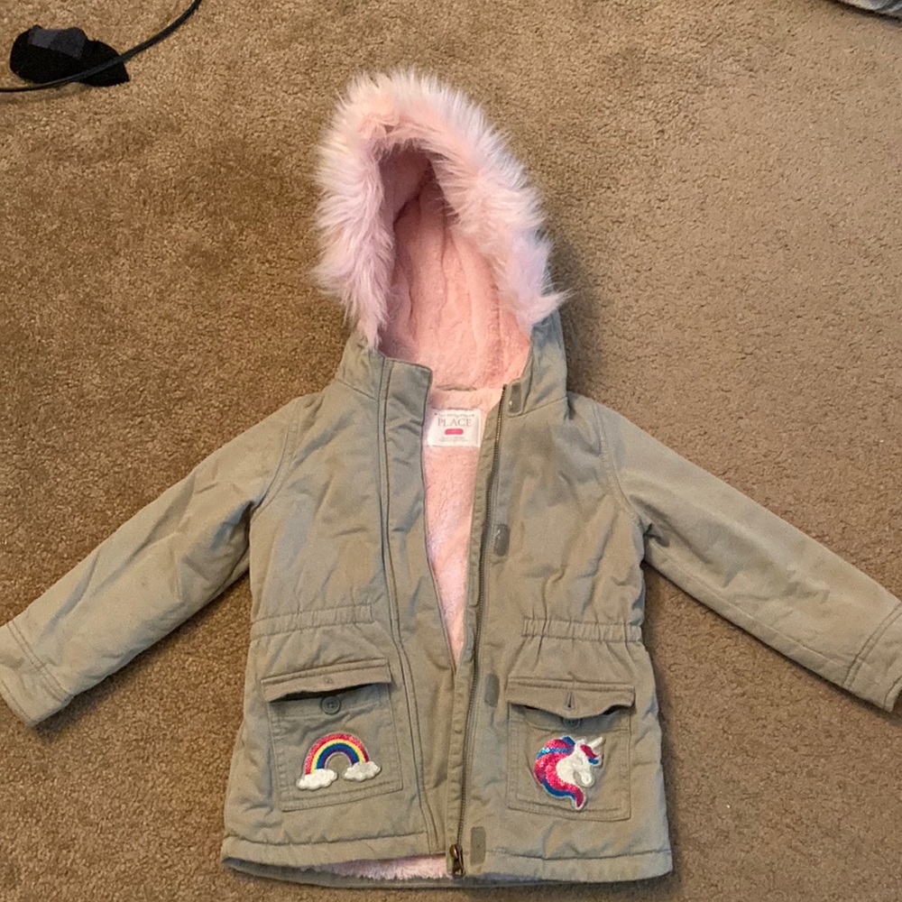 The childrens place girls winter jacket